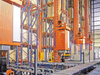 Automated Warehouse Shelf Steel Structure