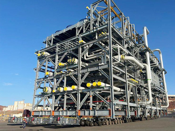 Skid-Mounted Chemical Equipment Base Structure